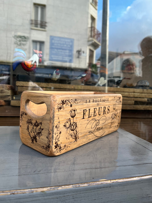 Boîte décorative fleurs – Petite