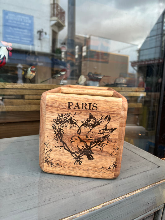 Boîte décorative fleurs – Grande