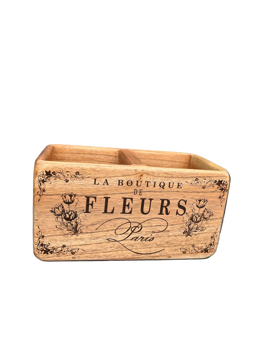 Boîte décorative fleurs – Grande